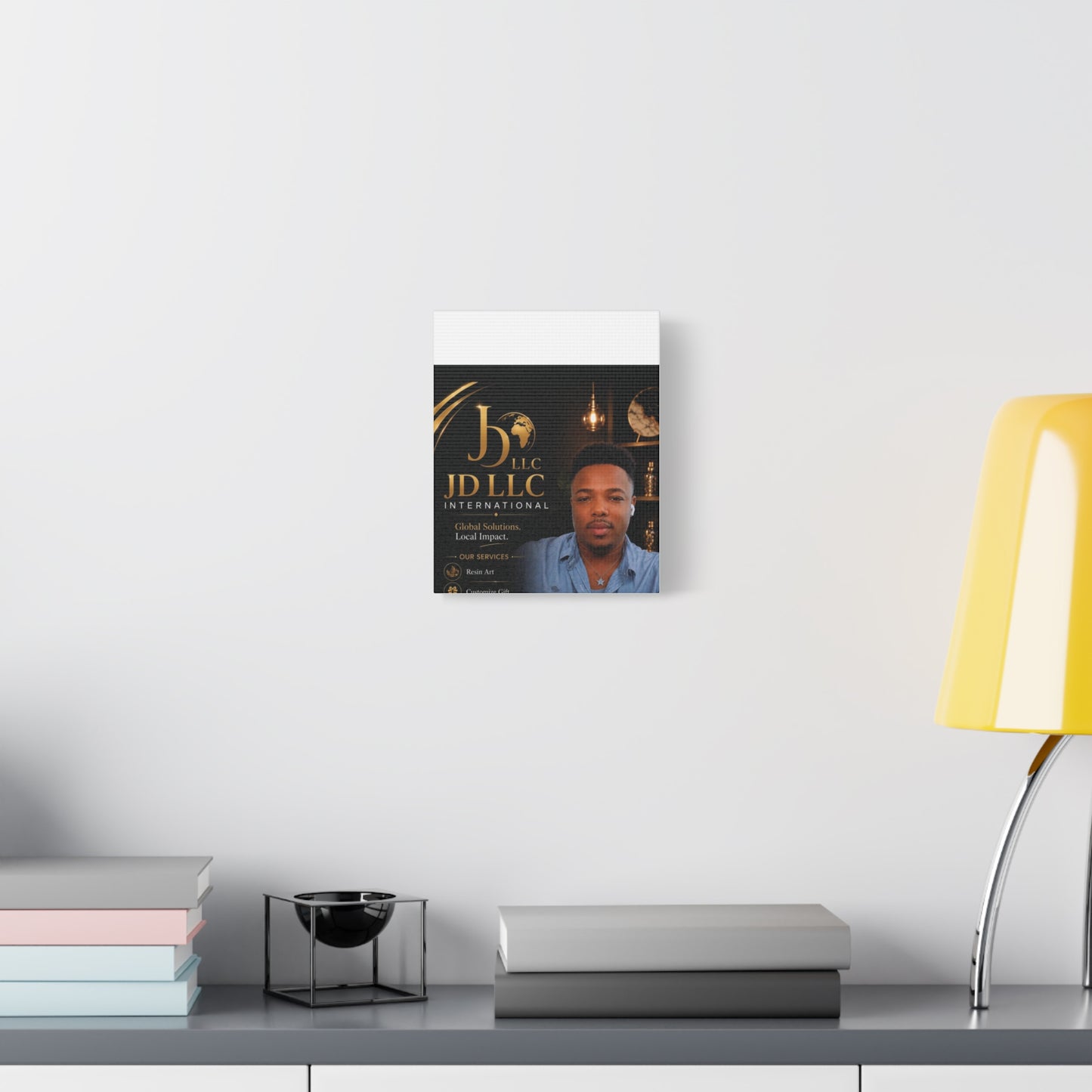 Canvas Print - JD LLC International Branded Portrait (Matte Stretched Canvas)