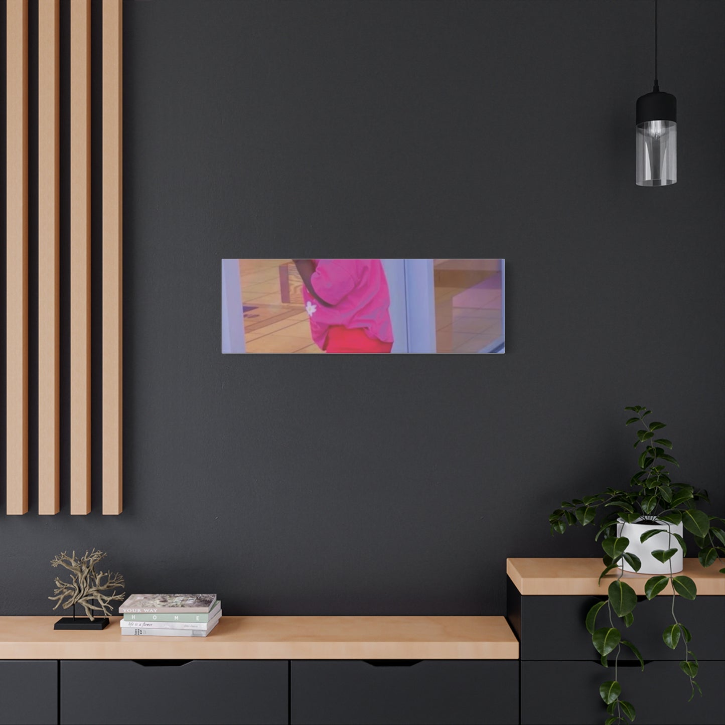 Canvas Wall Art - Candid Child Photo Matte Stretched Print