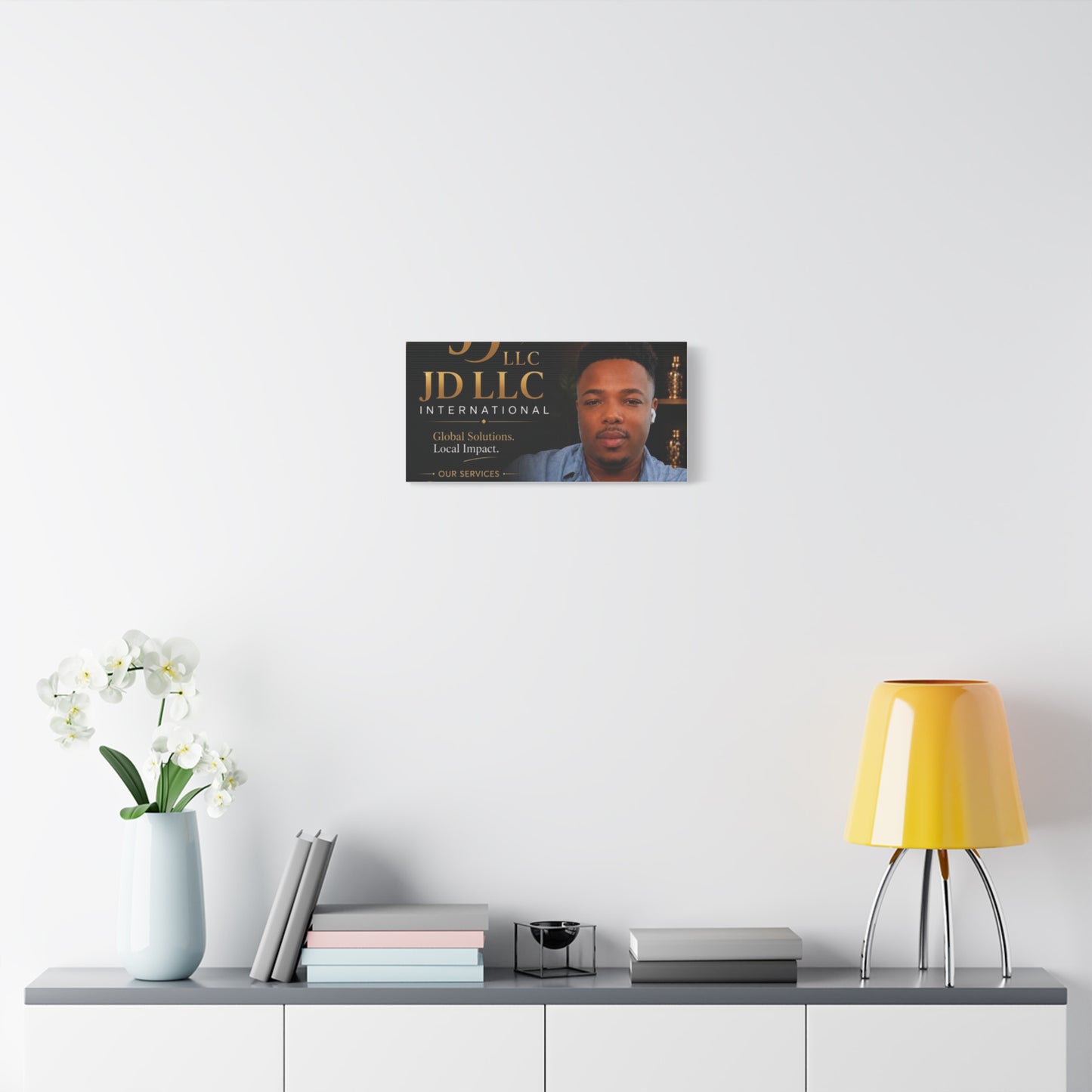 Canvas Print - JD LLC International Branded Portrait (Matte Stretched Canvas)