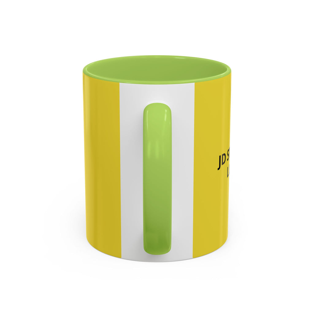 Photo Logo Accent Coffee Mug — Custom Branded Promotional Mug