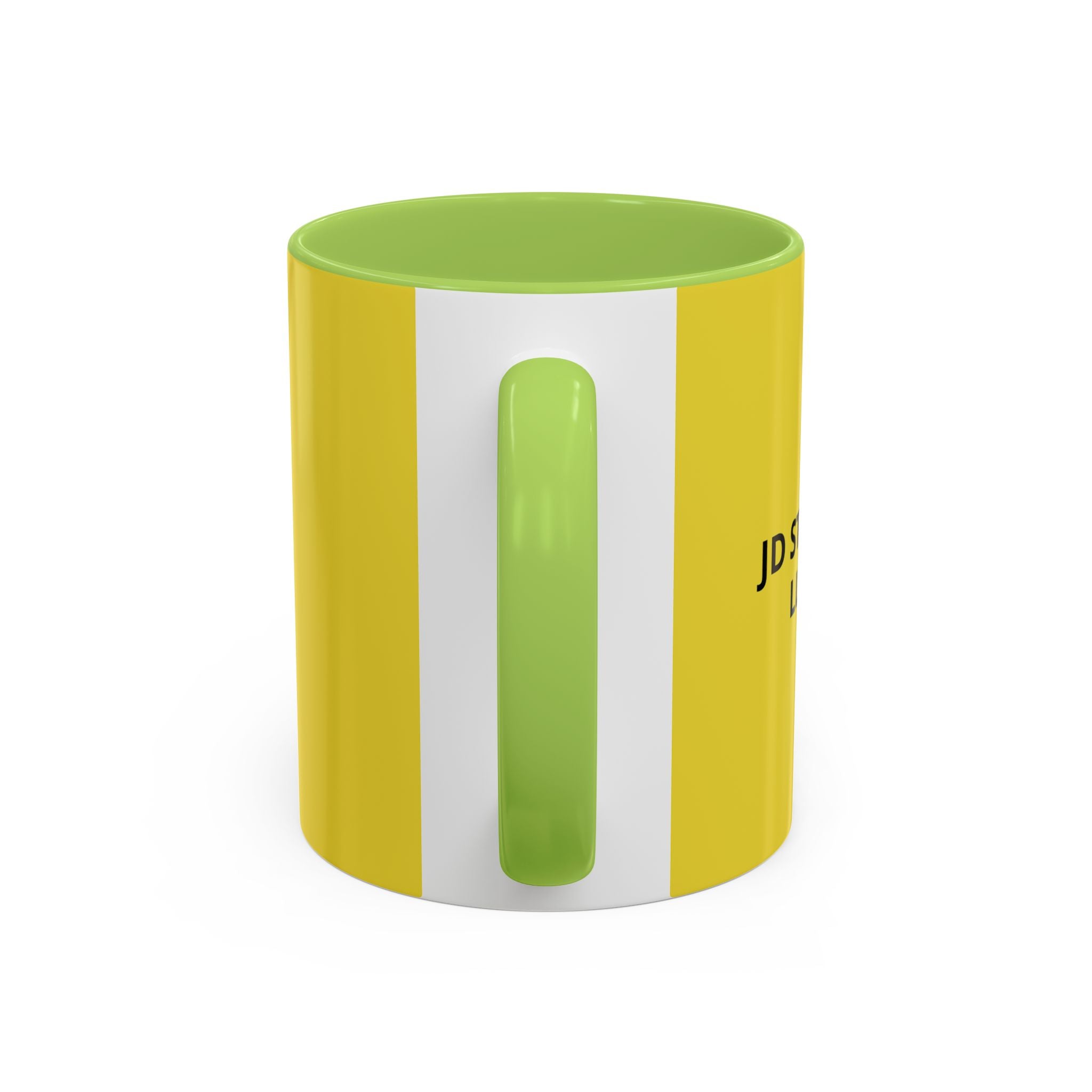 Photo Logo Accent Coffee Mug — Custom Branded Promotional Mug