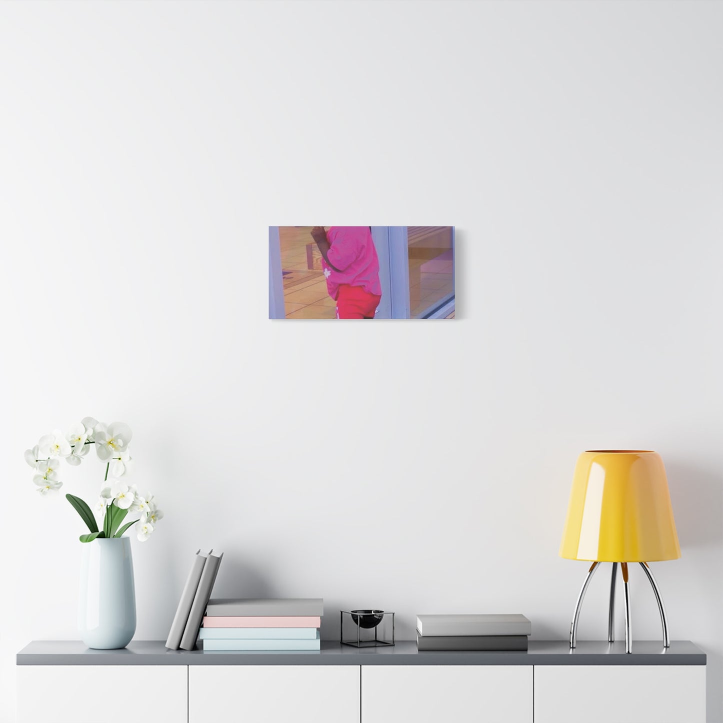 Canvas Wall Art - Candid Child Photo Matte Stretched Print