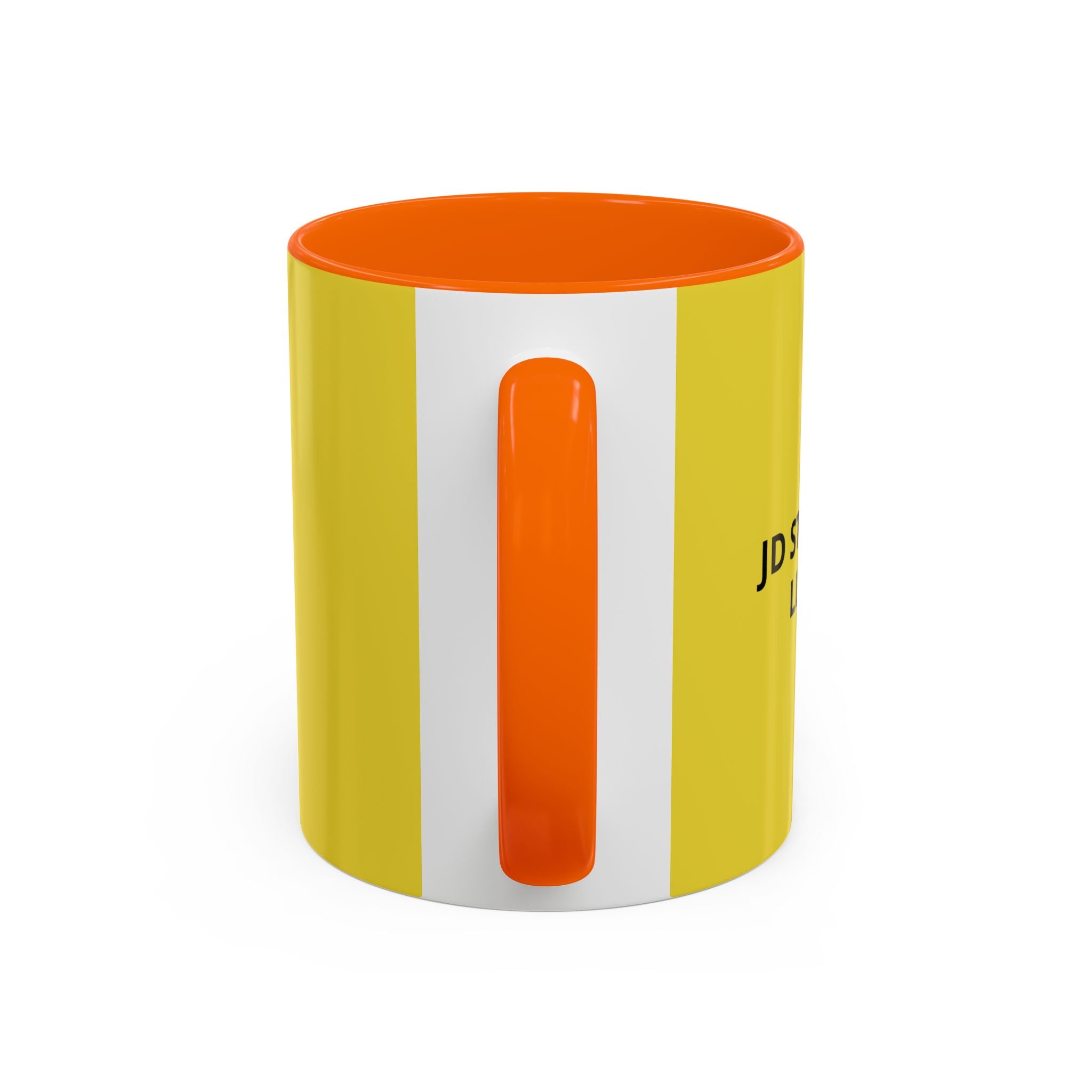 Photo Logo Accent Coffee Mug — Custom Branded Promotional Mug