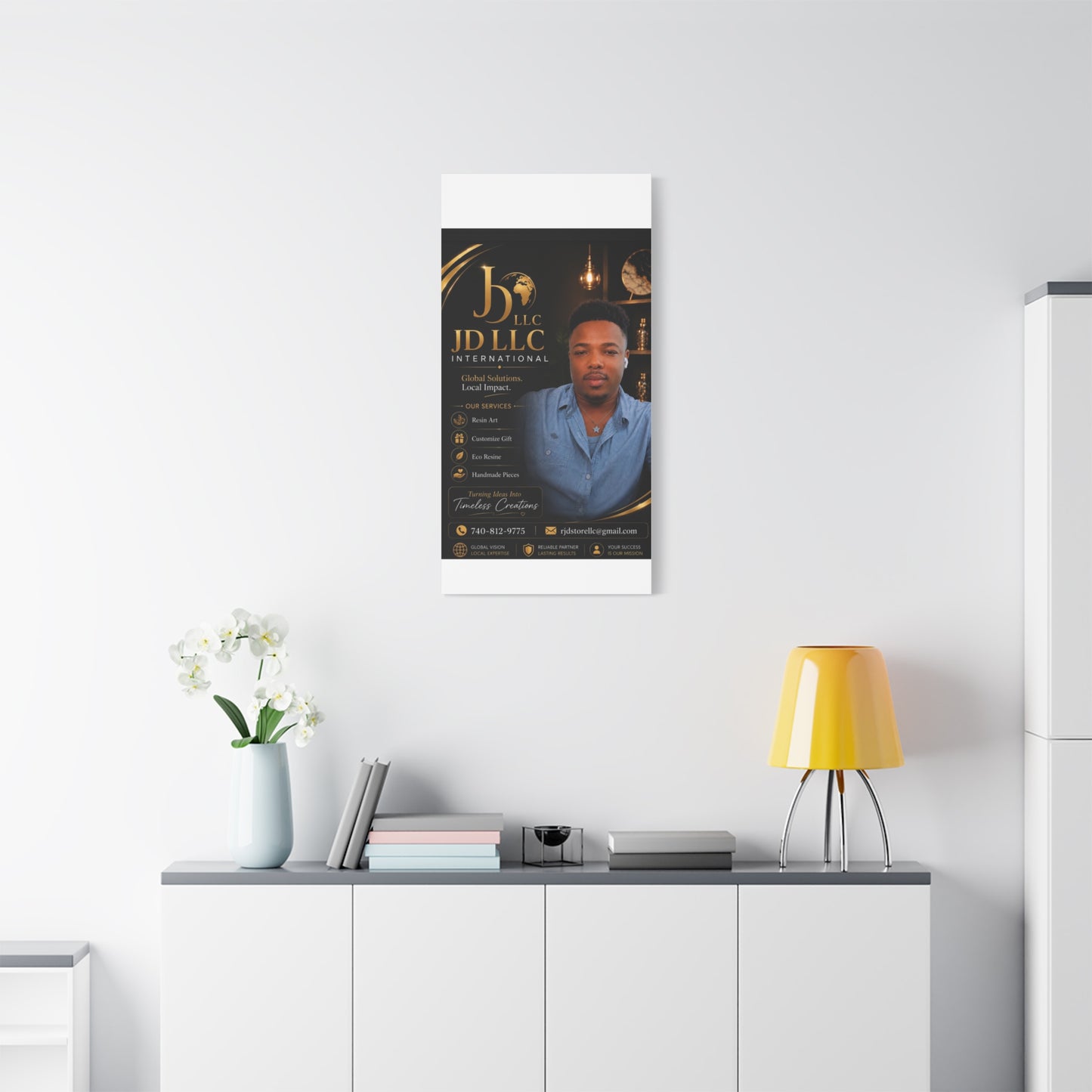 Matte Canvas, Stretched, 1.25"