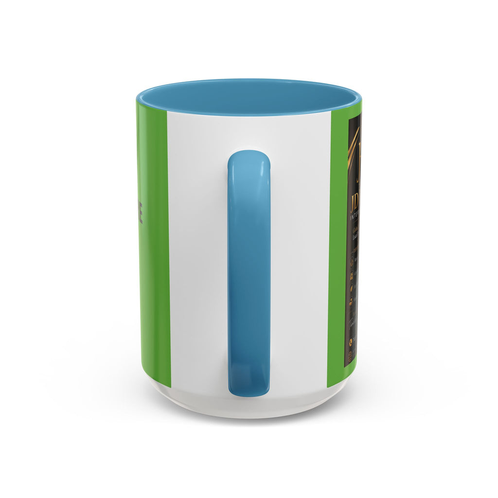 Photo Logo Accent Coffee Mug — Custom Branded Promotional Mug