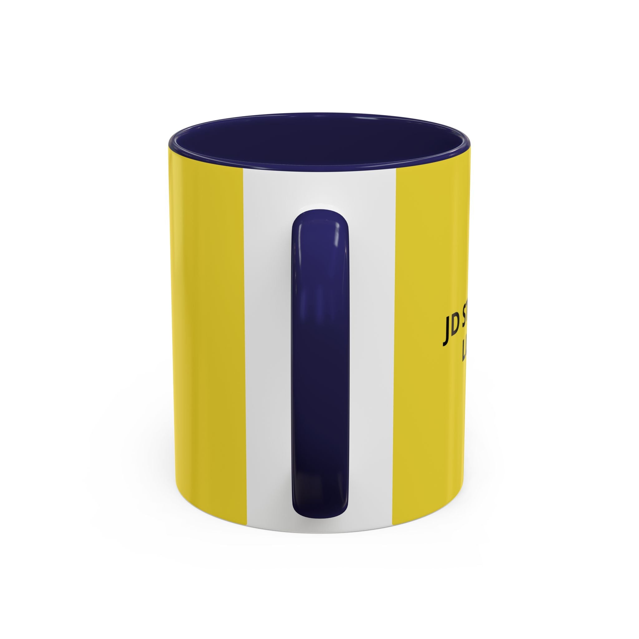 Photo Logo Accent Coffee Mug — Custom Branded Promotional Mug