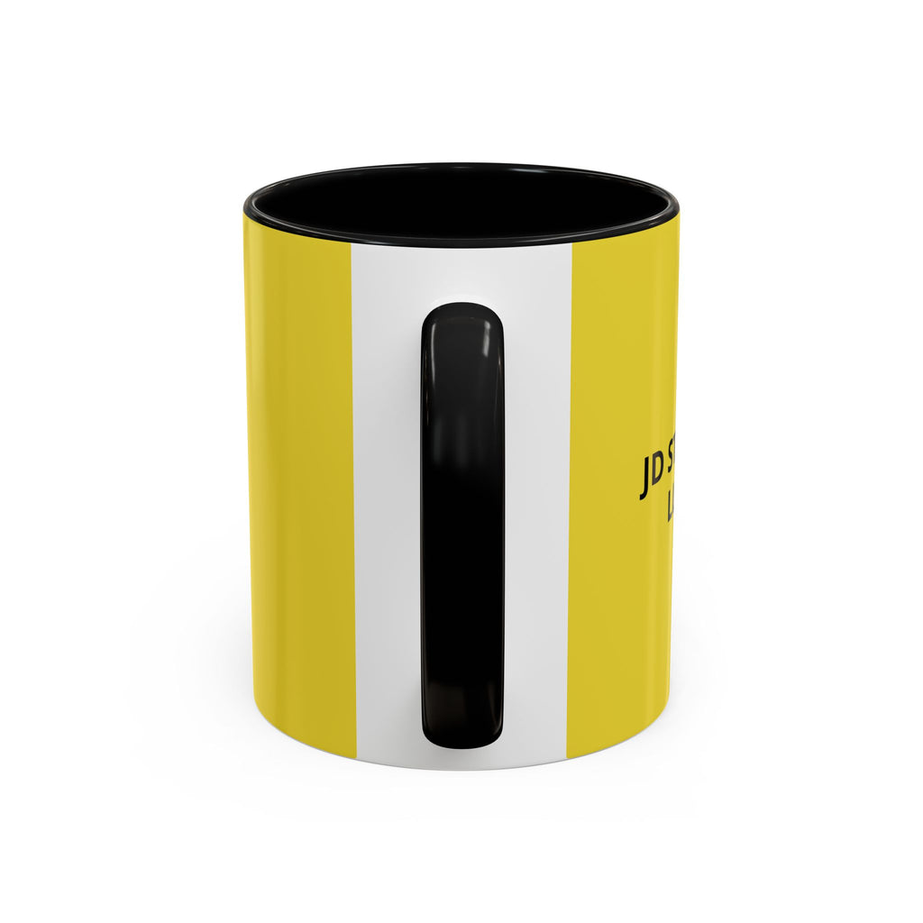 Photo Logo Accent Coffee Mug — Custom Branded Promotional Mug