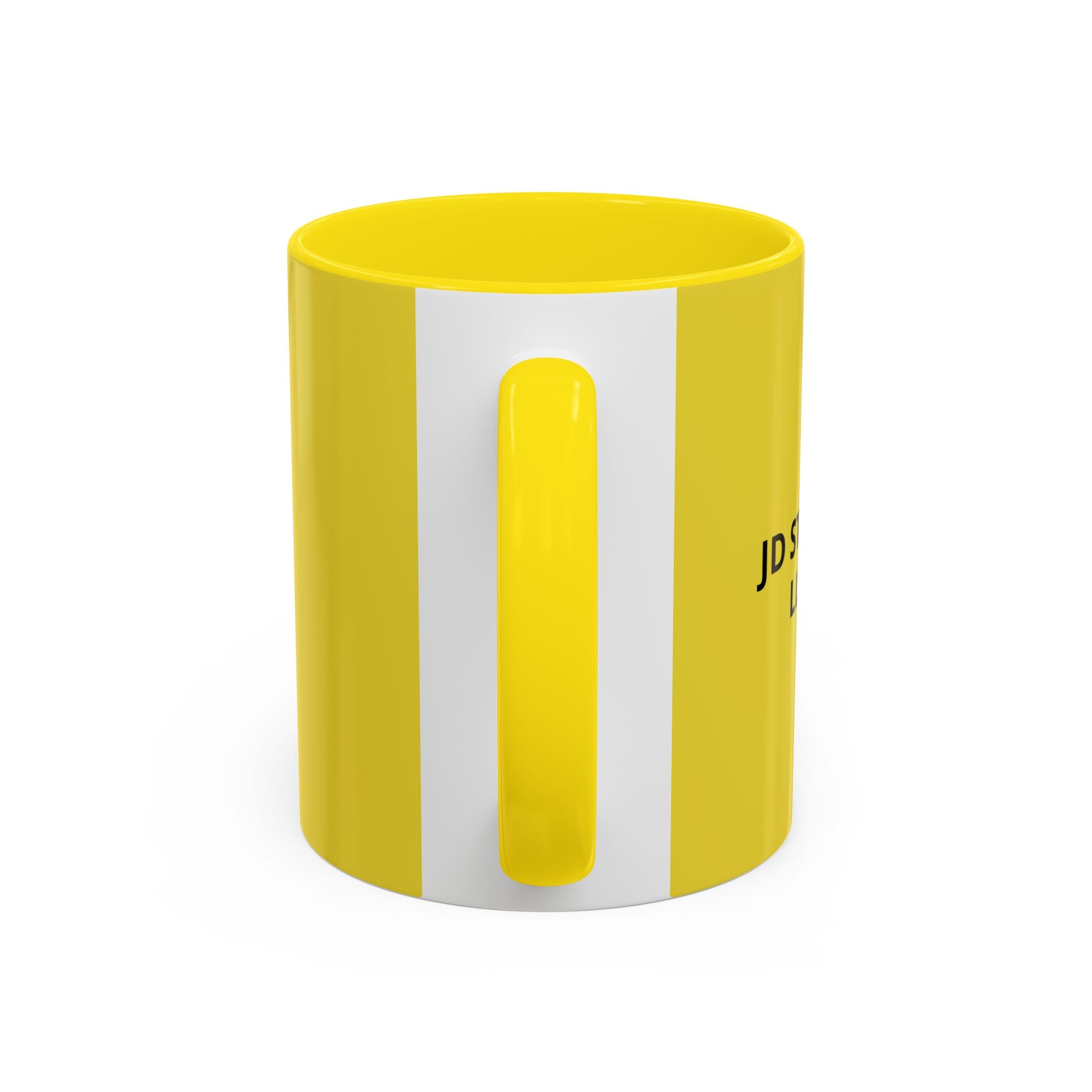 Photo Logo Accent Coffee Mug — Custom Branded Promotional Mug