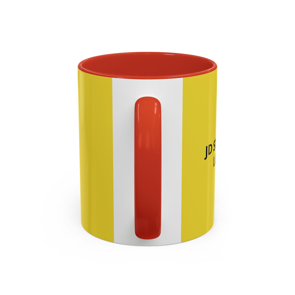 Photo Logo Accent Coffee Mug — Custom Branded Promotional Mug