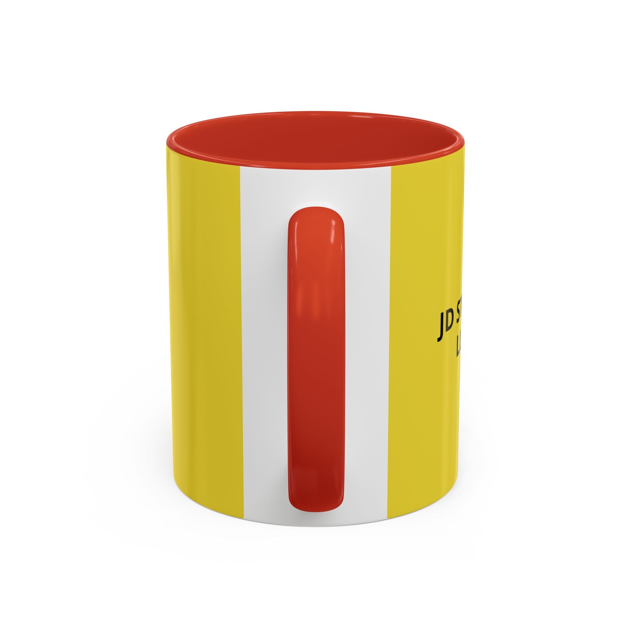 Photo Logo Accent Coffee Mug — Custom Branded Promotional Mug