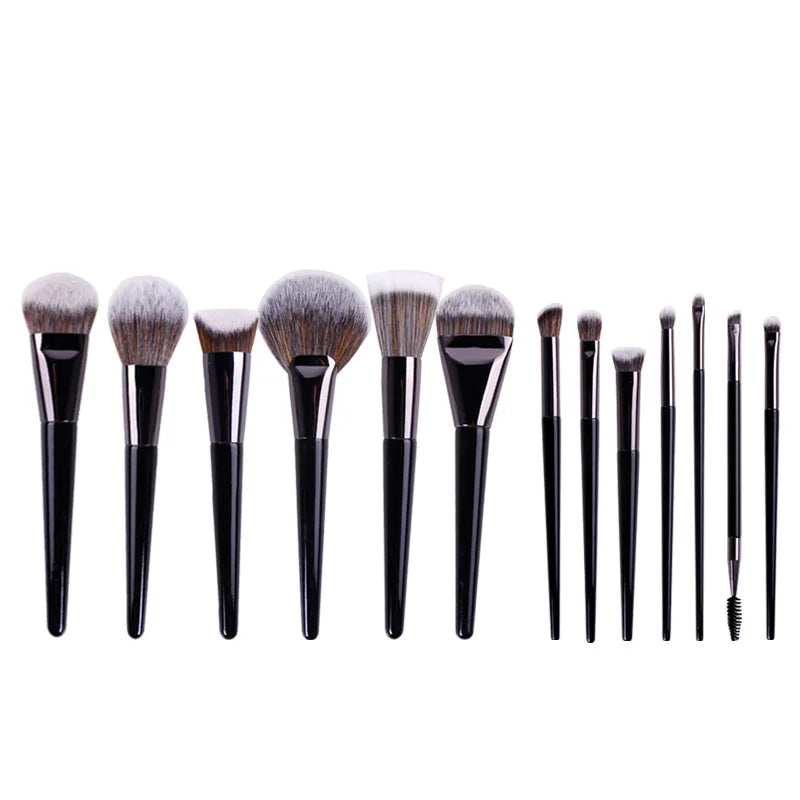 1pc Angled Foundation Makeup brushes Fan Powder Make up brushes 3D Bronzer Blusher stippling brush Eyeshadow Concealer Eyebrow