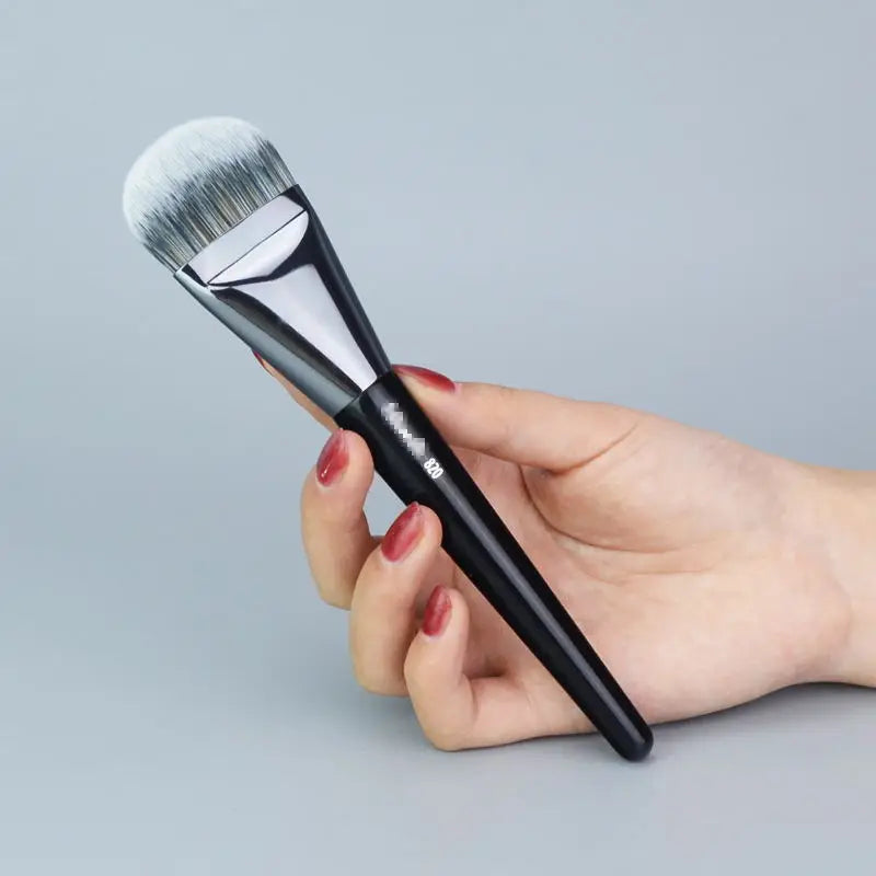 1pc Angled Foundation Makeup brushes Fan Powder Make up brushes 3D Bronzer Blusher stippling brush Eyeshadow Concealer Eyebrow