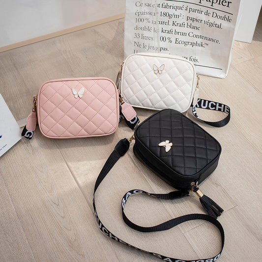 bag 2022ladies bag fashion bag wholesale leisurely simple diamond embroidered camera bag a generation of hair