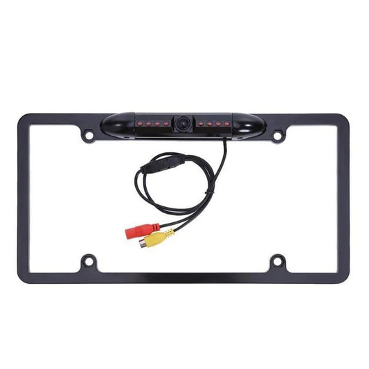 Cross-Border Amazon Us License Plate Frame Reversing Rear View Camera License Plate Frame Infrared Light Night Vision Car Camera