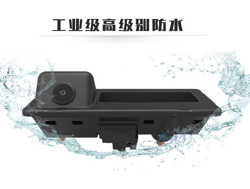 Cross-Border Amazon Us License Plate Frame Reversing Rear View Camera License Plate Frame Infrared Light Night Vision Car Camera