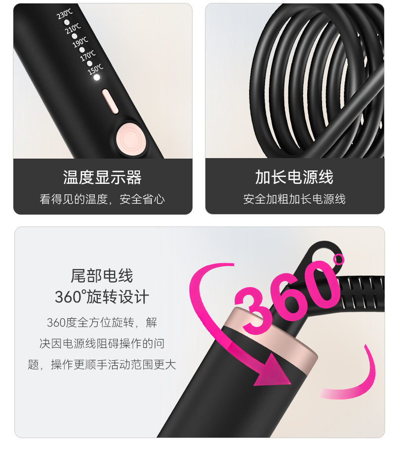 Amazon's Best-Selling All-In-One Interchangeable Curling Iron, Large Wave Curling Iron, Ceramic Multi-Functional Curling Iron Wholesale