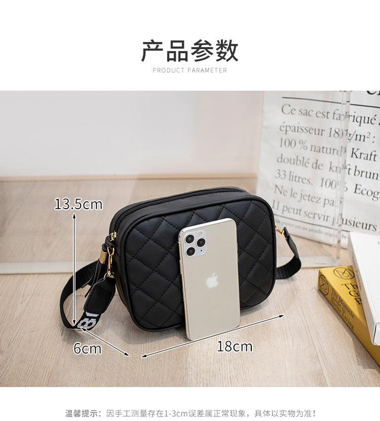 bag 2022ladies bag fashion bag wholesale leisurely simple diamond embroidered camera bag a generation of hair