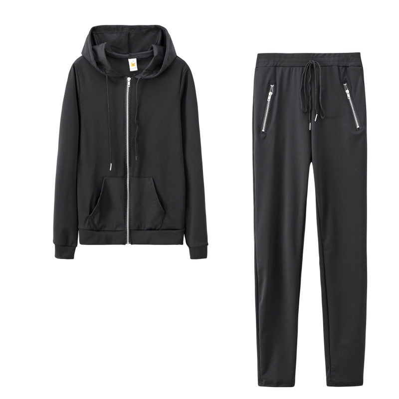 Women’s Fashion Zip-Up Two-Piece Lounge Set