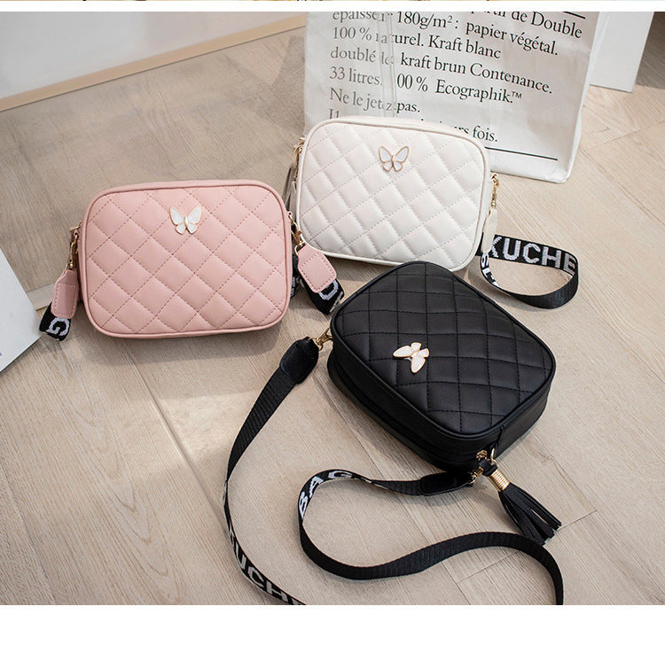 bag 2022ladies bag fashion bag wholesale leisurely simple diamond embroidered camera bag a generation of hair