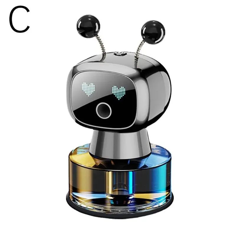 High Quality Auto-Spray&Car Decor Smart Rechargeable Car Air Freshener Automatic Aromatherapy Diffuser with Robotic Design