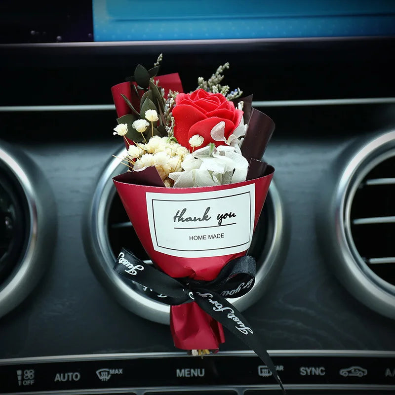 Universal Car Air Outlet Air Freshener Auto Dried Flower Fragrance Perfume Diffuser Automobiles Interior Decoration Accessories