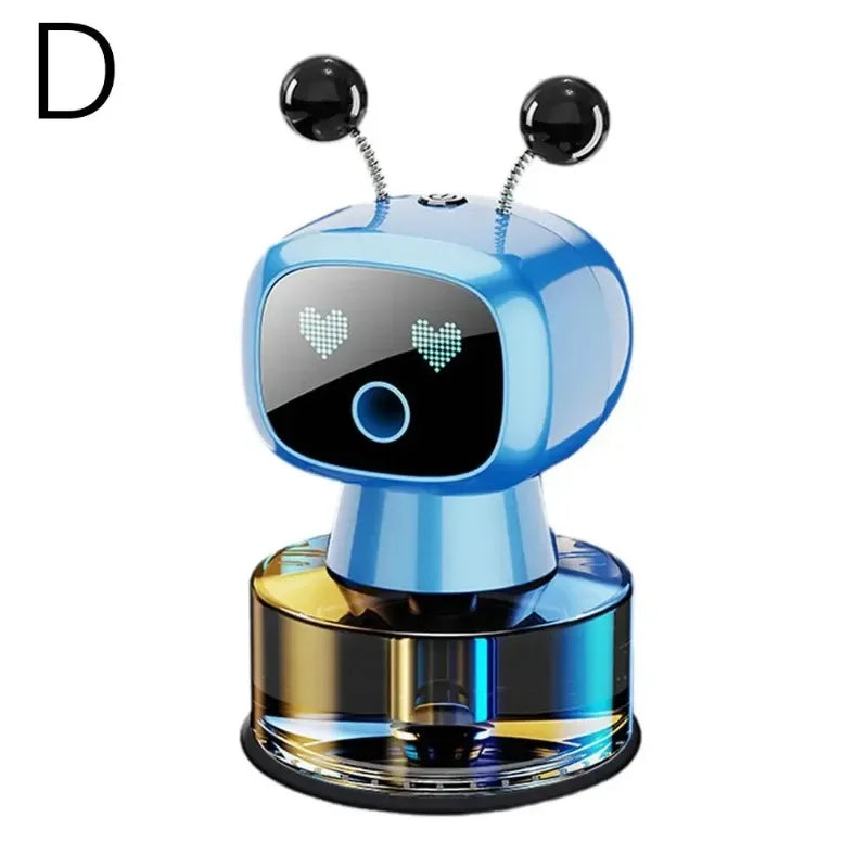 High Quality Auto-Spray&Car Decor Smart Rechargeable Car Air Freshener Automatic Aromatherapy Diffuser with Robotic Design