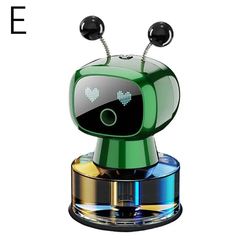 High Quality Auto-Spray&Car Decor Smart Rechargeable Car Air Freshener Automatic Aromatherapy Diffuser with Robotic Design
